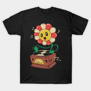 Vinyl Flower T-Shirt